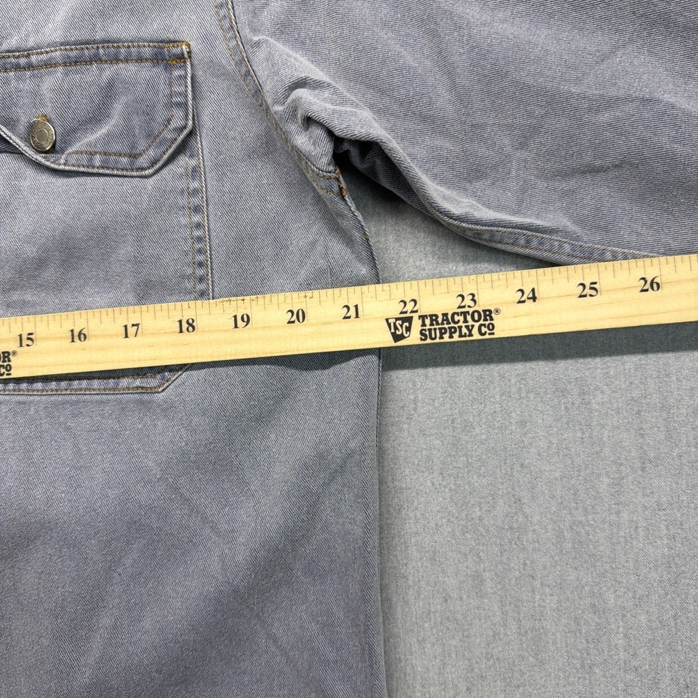 Vintage GAP‎ Type II Denim Trucker Jean Jacket Mens Size Medium 90s Faded - Picture 4 of 8